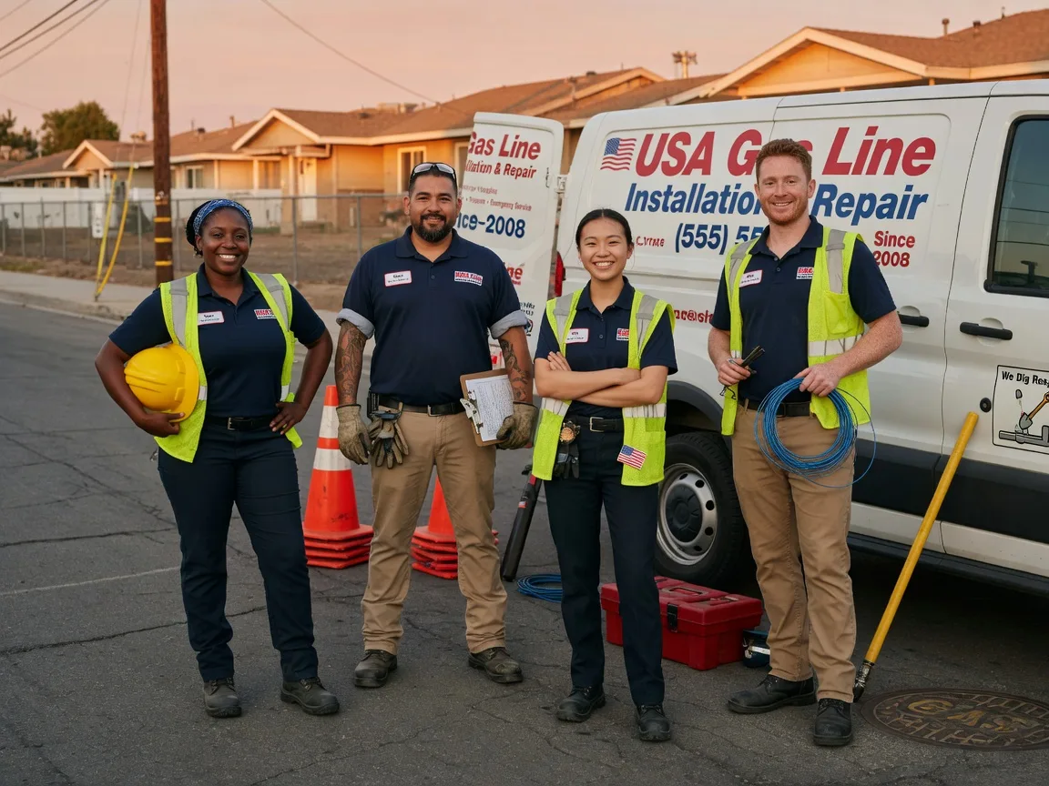 Gas Line Installation company in Elwin, IL